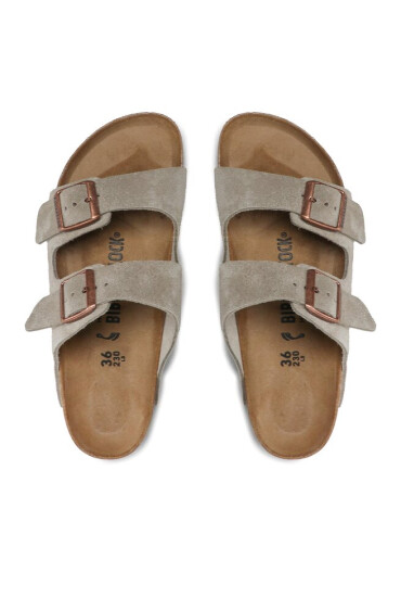 Birkenstock Чехли Arizona Bs 51463 Сив - Mera.bg