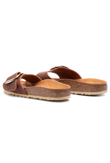 Birkenstock Чехли Madrid Big Buckle 1006525 Кафяв - Mera.bg