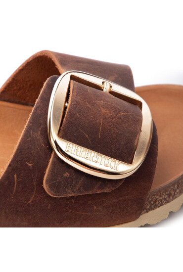 Birkenstock Чехли Madrid Big Buckle 1006525 Кафяв - Mera.bg