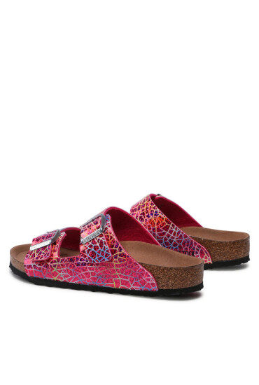 Birkenstock Чехли Arizona Kids 1022191 M Flshy Hologram Pink - Mera.bg