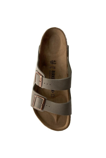 Birkenstock Чехли Arizona Birko-Flor nubuk 0151211 Сив - Mera.bg