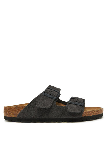 Birkenstock Чехли Arizona zamsz 1028592 Сив - Mera.bg