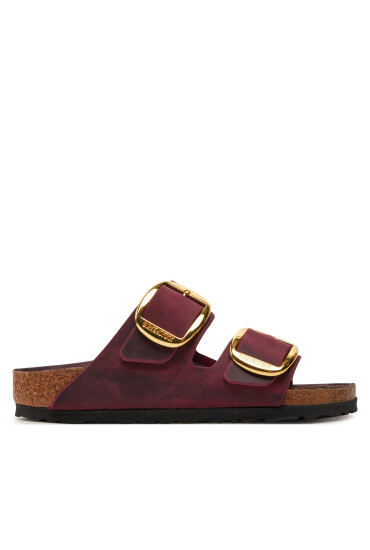 Birkenstock Чехли Arizona Big Buckle Leoi 1027988 Бордо - Mera.bg