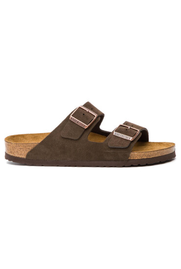 Birkenstock Чехли Arizona zamsz 0951313 Кафяв - Mera.bg