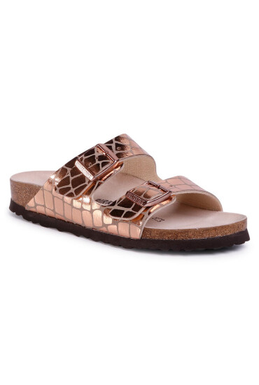 Birkenstock Чехли Arizona Bs 1016047 Gator Gleam Copper - Mera.bg