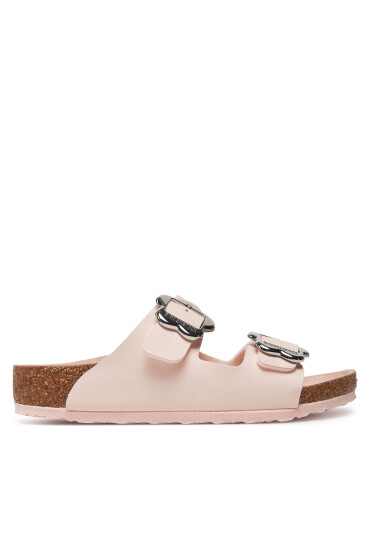 Birkenstock Чехли Arizona Flower Buckle Kids 1029490 S Розов - Mera.bg