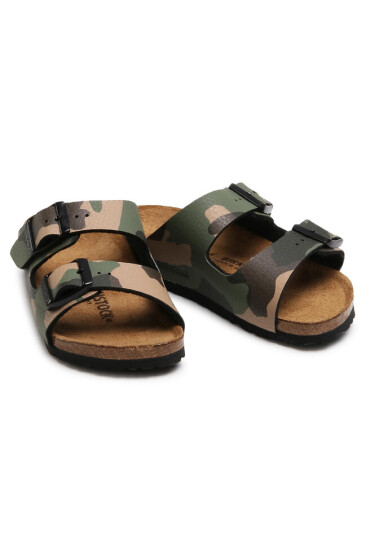 Birkenstock Чехли Arizona Kids 1017374 Desert Soil Khaki - Mera.bg