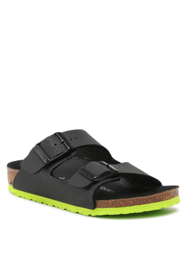 Birkenstock Чехли Arizona Kids 1022369 Desert Soil Black Lime - Mera.bg