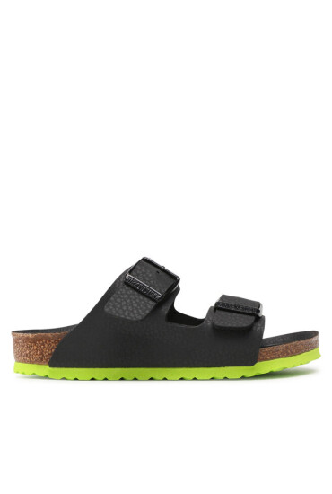 Birkenstock Чехли Arizona Kids 1022369 Desert Soil Black Lime - Mera.bg