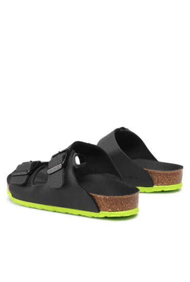 Birkenstock Чехли Arizona Kids 1022369 Desert Soil Black Lime - Mera.bg