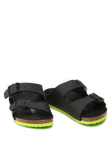 Birkenstock Чехли Arizona Kids 1022369 Desert Soil Black Lime - Mera.bg