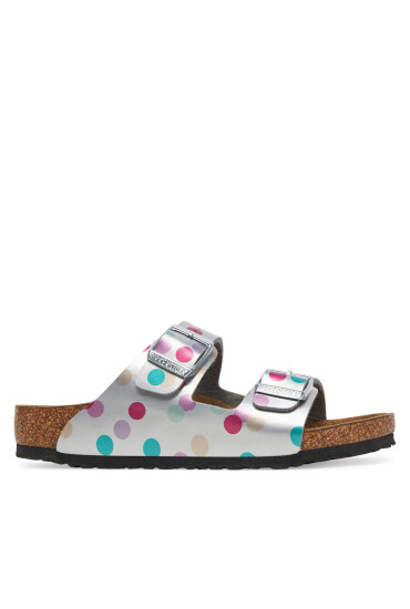 Birkenstock Чехли Arizona Kids 1029842 S Сребрист - Mera.bg