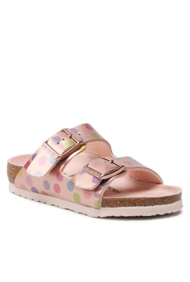 Birkenstock Чехли Arizona Kids BS 1021697 Electric Matallic Dots Copper - Mera.bg