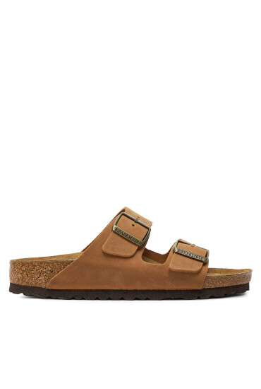 Birkenstock Чехли Arizona Leoi 1028401 Кафяв - Mera.bg