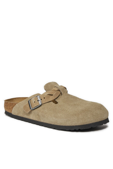 Birkenstock Чехли Boston Braided 1026694 Кафяв - Mera.bg