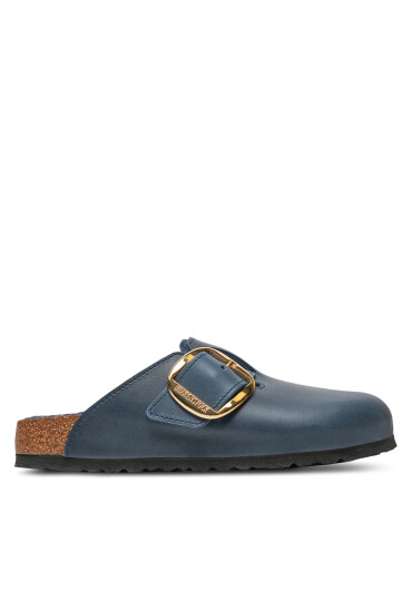 Birkenstock Чехли Boston Bb Shearling Leoi 1028014 Тъмносин - Mera.bg