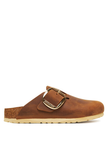 Birkenstock Чехли Boston Big Buckle Hex 1030446 Кафяв - Mera.bg