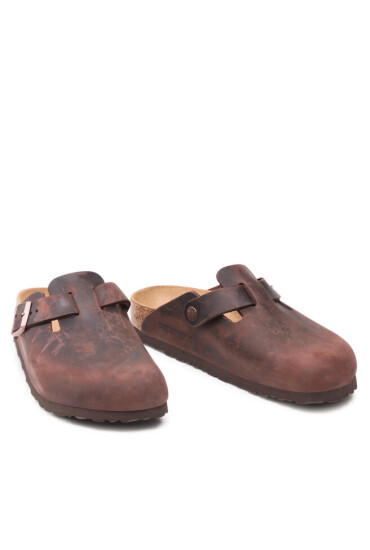 Birkenstock Чехли Boston Bs 860133 Кафяв - Mera.bg