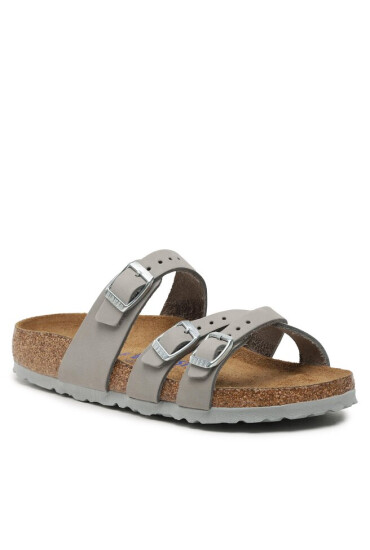 Birkenstock Чехли Franca 1023354 Dove Gray - Mera.bg