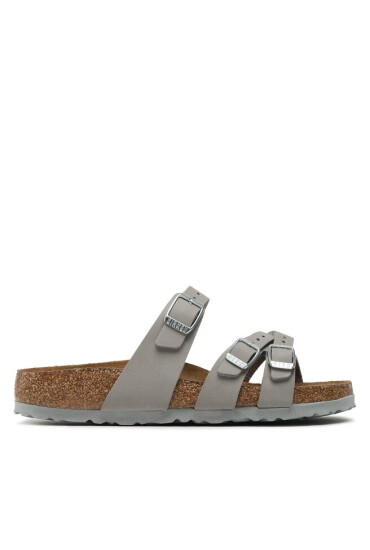 Birkenstock Чехли Franca 1023354 Dove Gray - Mera.bg