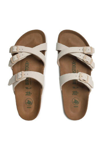 Birkenstock Чехли Franca 1024036 Eggshell - Mera.bg