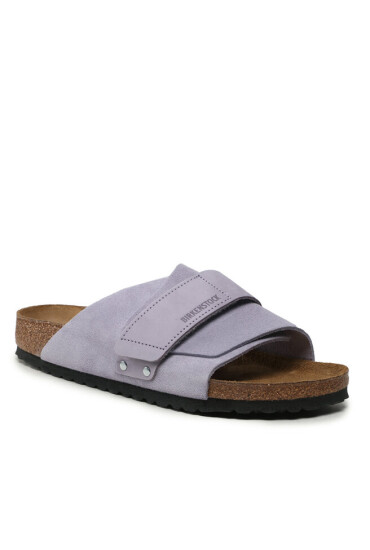 Birkenstock Чехли Kyoto 1025338 Modern Suede Purple Fog - Mera.bg
