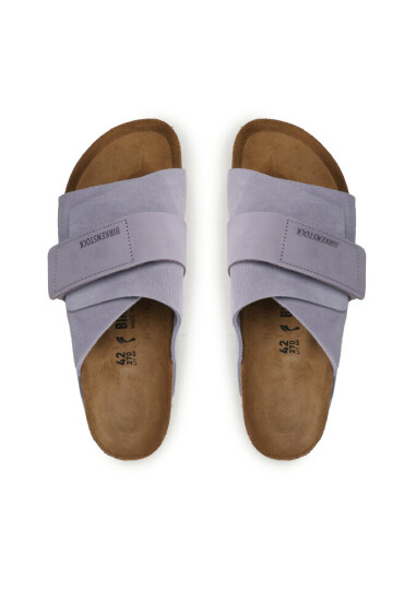 Birkenstock Чехли Kyoto 1025338 Modern Suede Purple Fog - Mera.bg