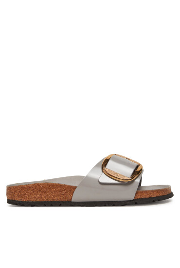 Birkenstock Чехли Madrid Big Buckle Hex 1029534 Сив - Mera.bg