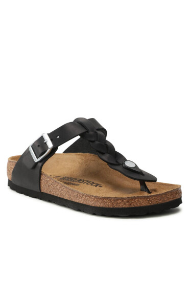 Birkenstock Джапанки Gizeh Braided 1021360 Черен - Mera.bg