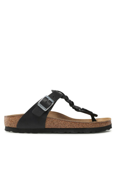 Birkenstock Джапанки Gizeh Braided 1021360 Черен - Mera.bg