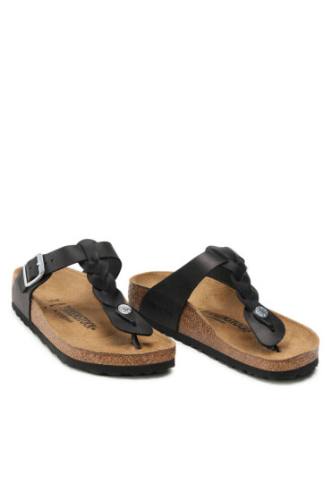 Birkenstock Джапанки Gizeh Braided 1021360 Черен - Mera.bg
