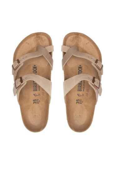 Birkenstock Джапанки Mayari 1011433 Бежов - Mera.bg