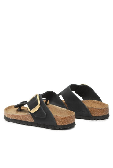 Birkenstock Джапанки Gizeh Big Buckle 1024107 Черен - Mera.bg