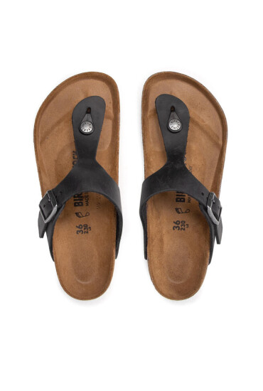 Birkenstock Джапанки Gizeh Bs 845251 Черен - Mera.bg