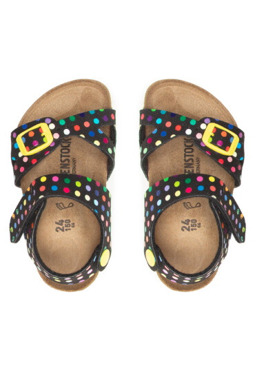 Birkenstock Сандали Colorado Rivet Logo Kids 1023567 Digital Dots Black - Mera.bg