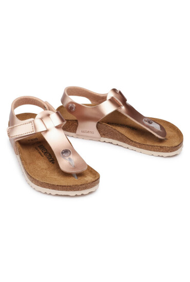 Birkenstock Сандали Kairo Hl Kids 1019146 Electric Metallic Copper - Mera.bg