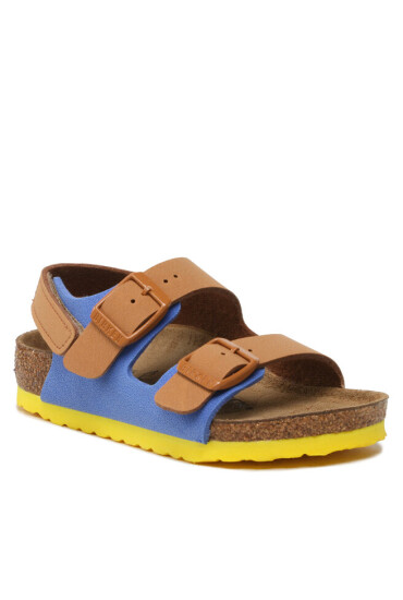 Birkenstock Сандали Milano 1024336 Caramel/Ultra Blue - Mera.bg