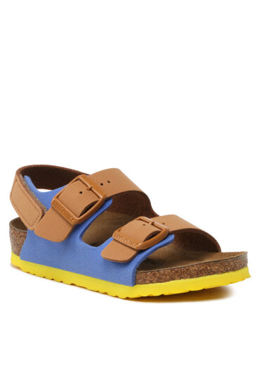 Birkenstock Сандали Milano 1024384 Caramel/Ultra Blue - Mera.bg