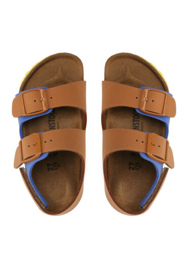 Birkenstock Сандали Milano 1024384 Caramel/Ultra Blue - Mera.bg