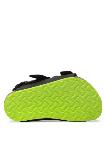 Birkenstock Сандали Milano Kinder 1022157 Desert Soil Black Lime - Mera.bg