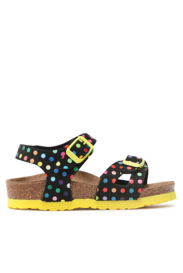 Birkenstock Сандали Rio Kids Rivet Logo 1021664 Digital Dots Black - Mera.bg