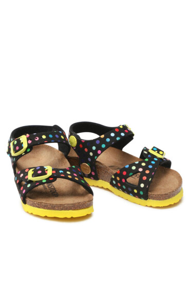 Birkenstock Сандали Rio Kids Rivet Logo 1021664 Digital Dots Black - Mera.bg