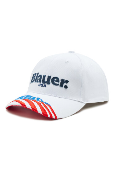 Blauer Шапка с козирка 23SBLUA04512 Бял - Mera.bg