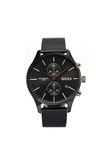 BOSS Часовник Associate 1513811 Черен - Mera.bg
