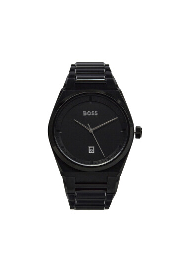 BOSS Часовник Steer 1513994 Черен - Mera.bg
