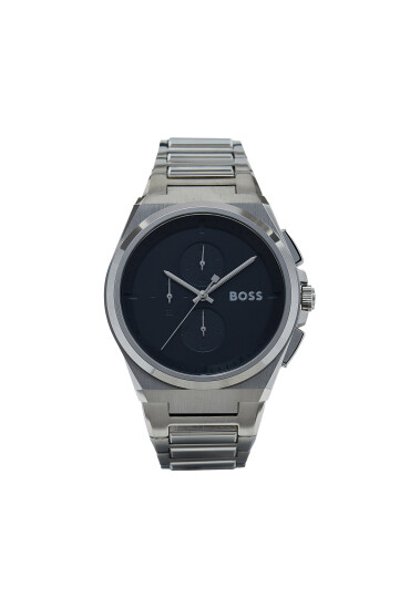 BOSS Часовник Steer 1514048 Сребрист - Mera.bg