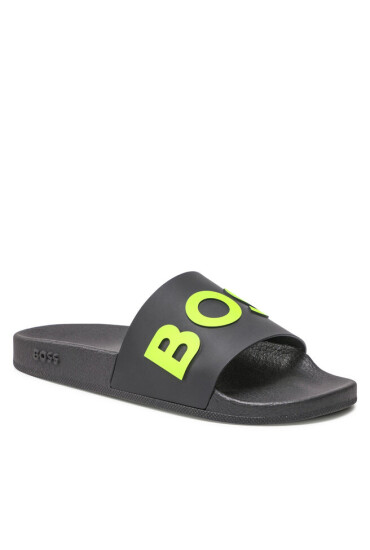 Boss Чехли Bay 50471271 10242218 01 Charcoal 017 - Mera.bg