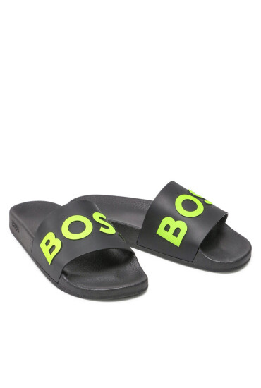 Boss Чехли Bay 50471271 10242218 01 Charcoal 017 - Mera.bg