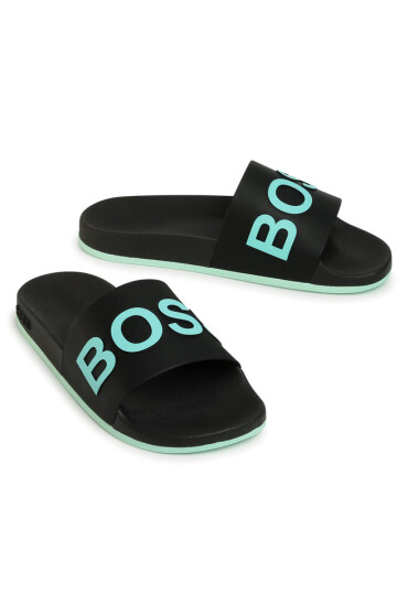 Boss Чехли Bay 50432591 10224455 01 Black 004 - Mera.bg