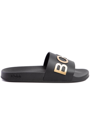Boss Чехли Bay Slid 50425152 10224455 01 Black 007 - Mera.bg